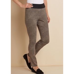 Soft Surroundings Sassy Legging Elastic Waist Sz S